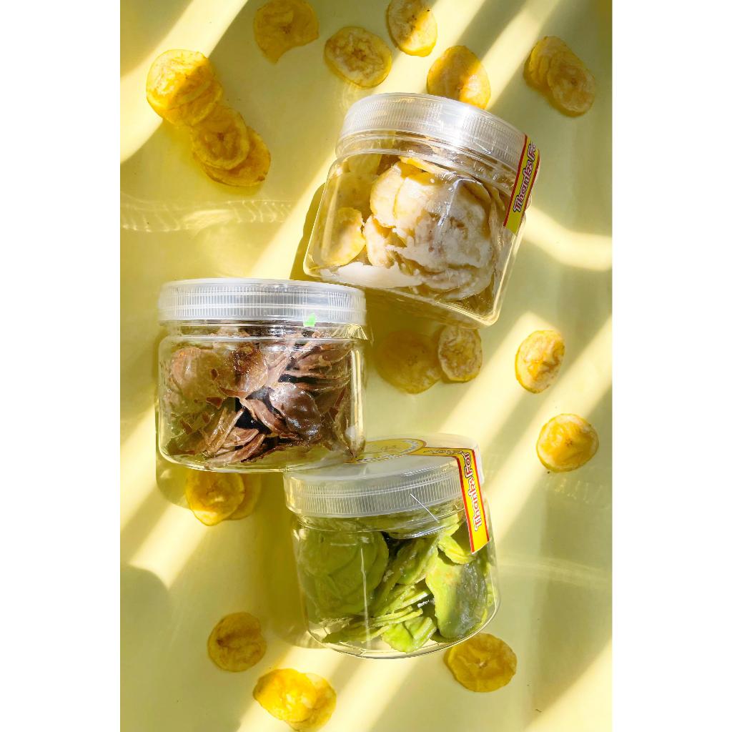 

Keripik Pisang 3 Rasa (Coklat/Matcha/Tiramisu) – Size Kecil 150gr | Alif Keripik