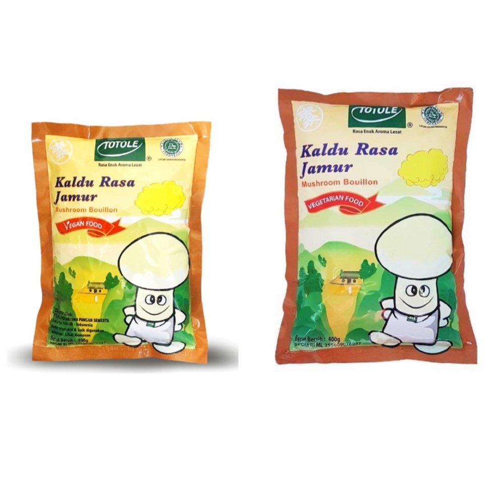 

Totole Kaldu Rasa Jamur 80gr 200gr / Penyedap Rasa Mushroom / Vegan / Bumbu