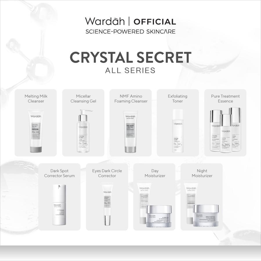 WARDAH CRYSTAL SECRET SERIES - SKINCARE