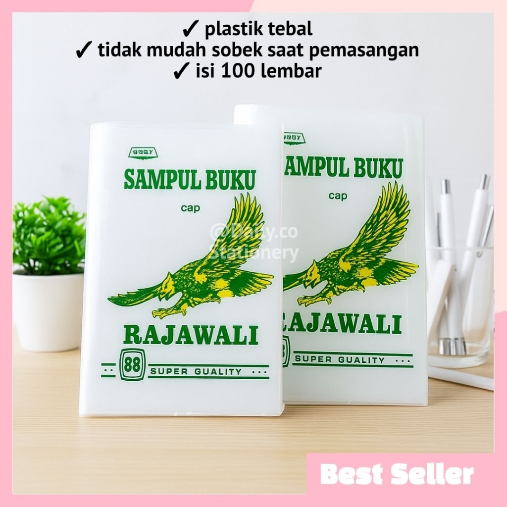 

Sampul Buku Plastik Rajawali Boxy 1 Pack Isi 100 Lembar