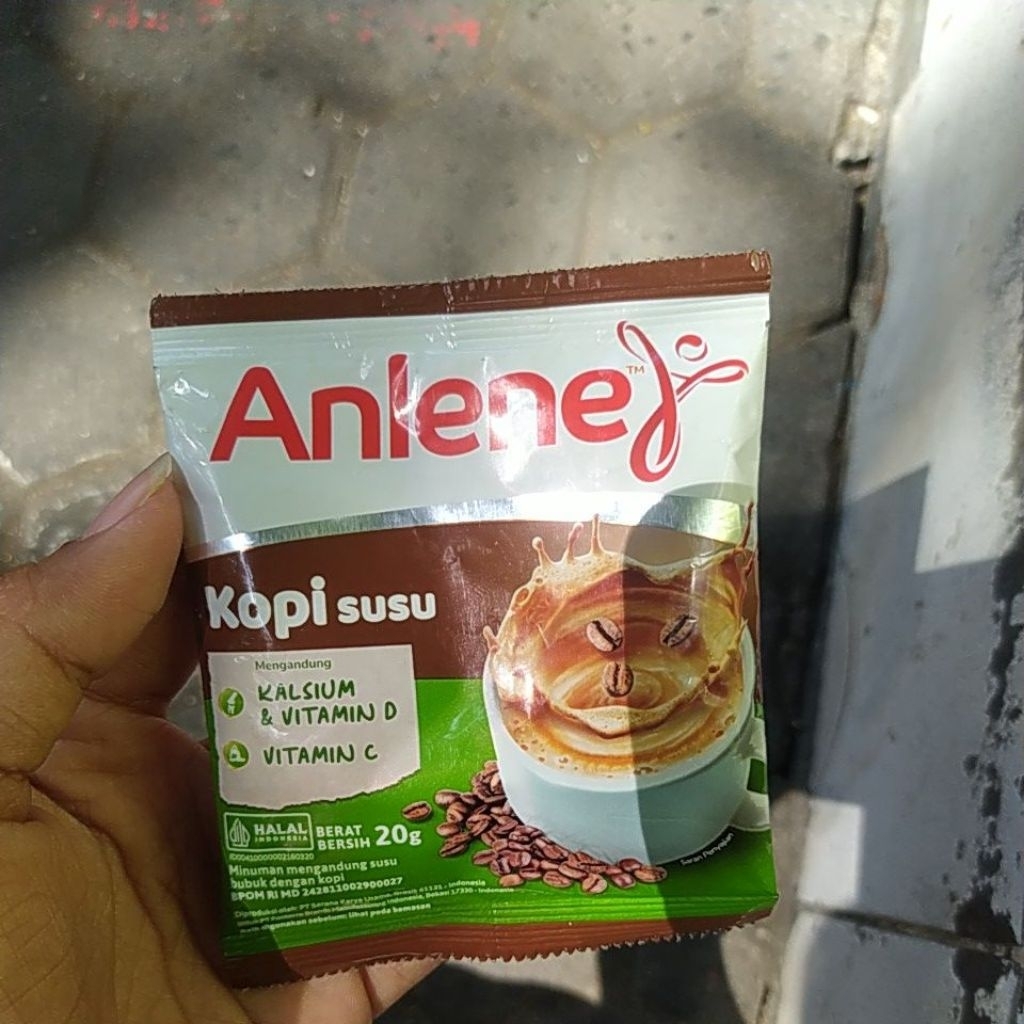

NEW Arrival Anlene Kopi Susu Sachet 1renteng 10pcs 20gram
