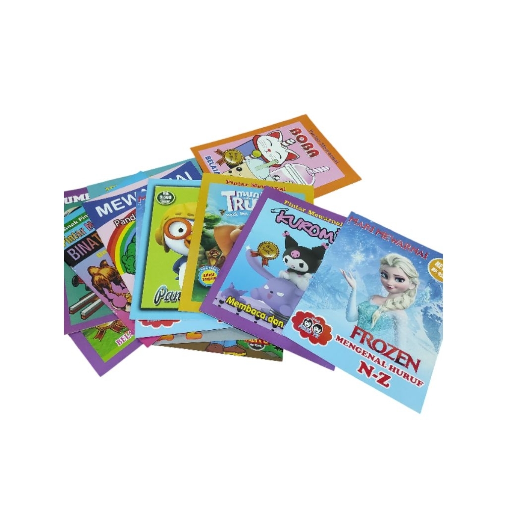 

buku warna buku gambar warna Aneka buku gambar mewarnai untuk anak