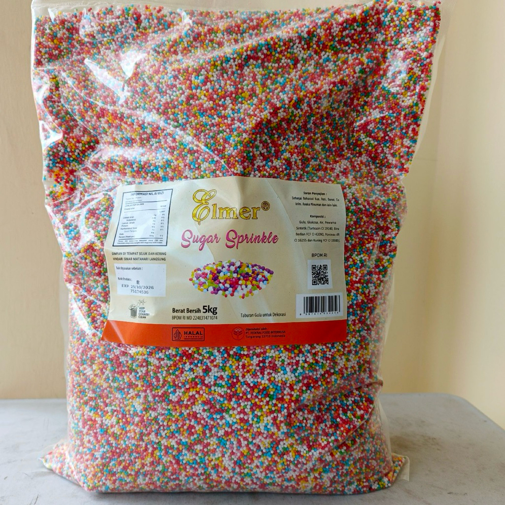 

Elmer Sugar Sprinkle repack 100gr