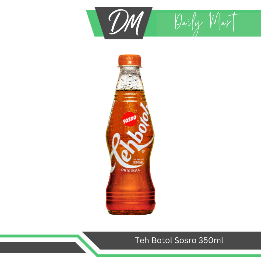 

Teh Botol Sosro 350ml Original - Minuman Teh Kemasan Sedang Manis Original Murah