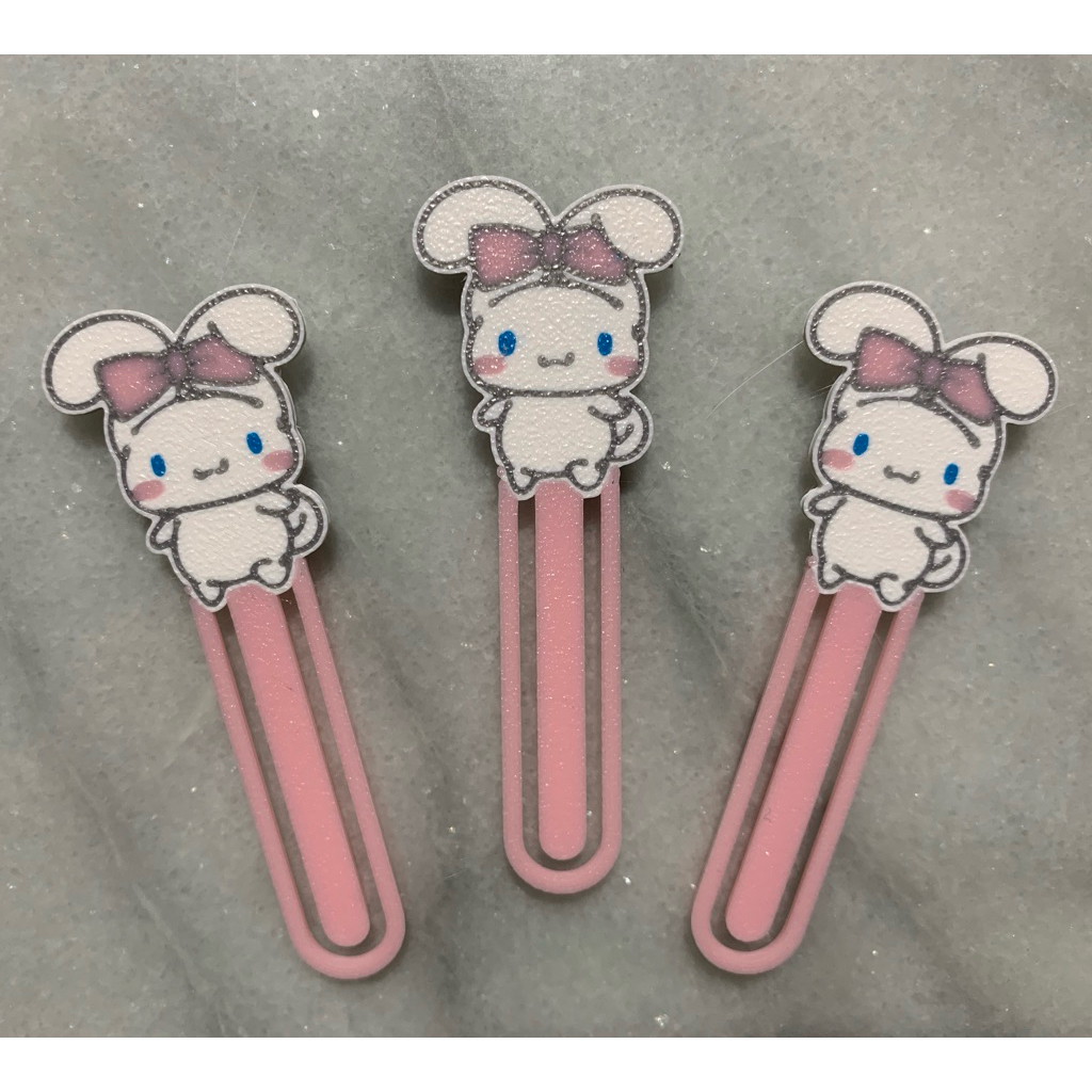 

Sanrio cinnamonroll bookmark koleksi / hobby / figure / patung / model / souvenir / suvenir / hampers / goodie bag / hadiah / kado / 3d print