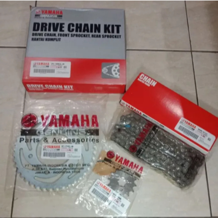 GEAR SET GIR RANTAI SET JUPITER MX KING ORIGINAL YAMAHA