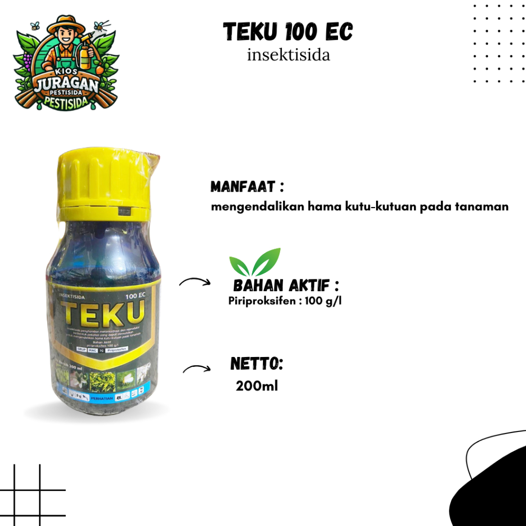 TEKU 100EC 200ML INSEKTISIDA