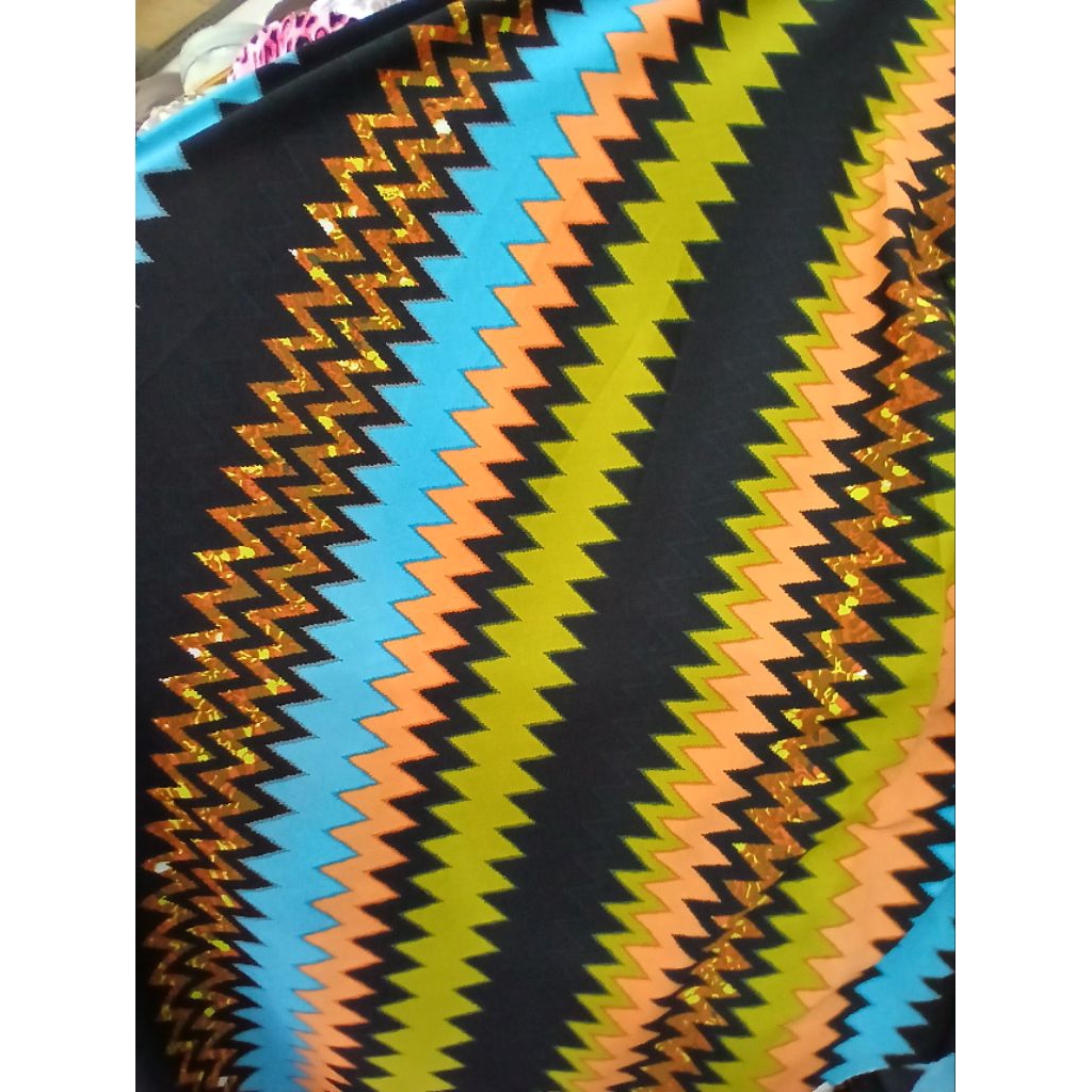 Kain/Bahan moscrepe motif kwalitas premium//Kain moscrepe motif meteran