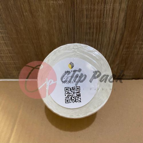 

Label Thermal GOLDWIN 100x100mm - Kertas Resi / Barcode Isi 500Pcs