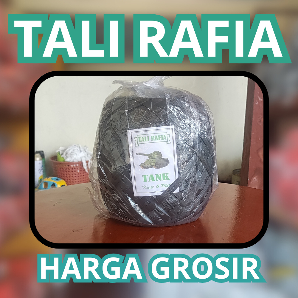 

Jual Tali Rafia Kuat & Ulet Berbagai Pilihan - Tali Rafia 700gr Harga Grosir - Rajawali Terpal