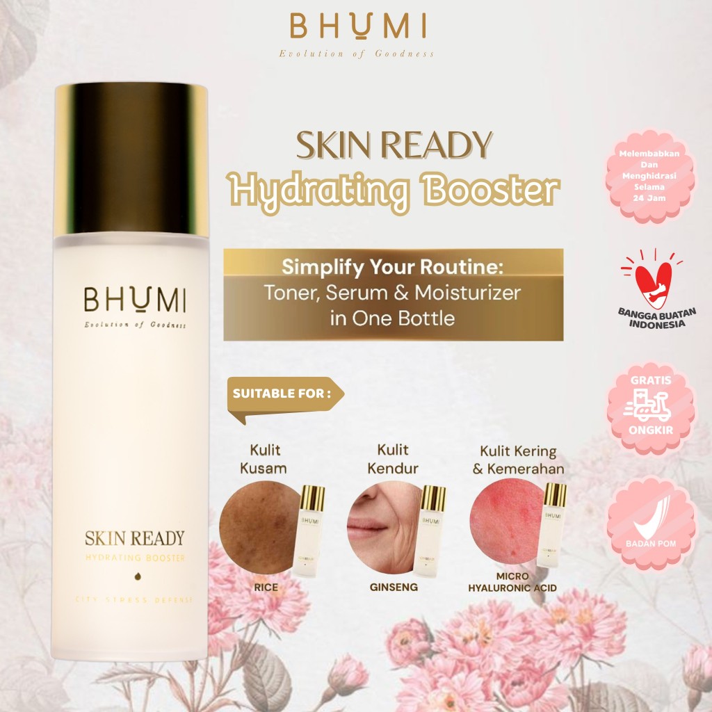 BHUMI Skin Ready Hydrating Booster 100ML (Hydrating Toner)
