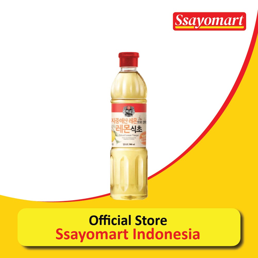 

CJ BEKSUL Lemon Vinegar - Bumbu Saus Cuka Lemon Korea 500ml