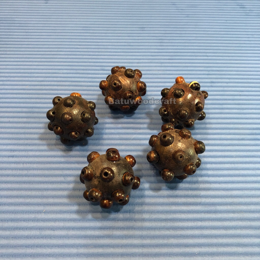 Alat Pijat Refleksi Terapi kayu Bulat Remas Tangan