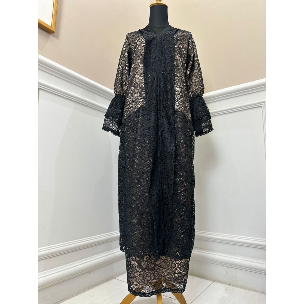 Setelan Baju Kebaya Modern Mewah Ukuran Jumbo Model Kebaya Kutu Baru