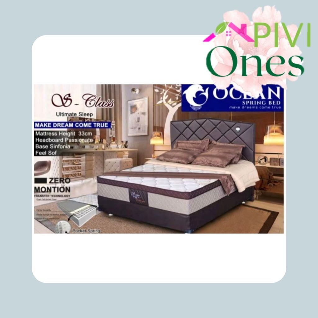 Ocean Springbed S-Class Kasur Khusus Palembang