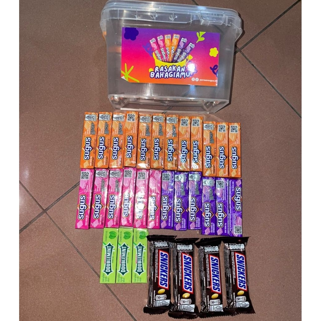 

PAKETAN SNICKERS & SUGUS MURAH MERIAH AMBYAR