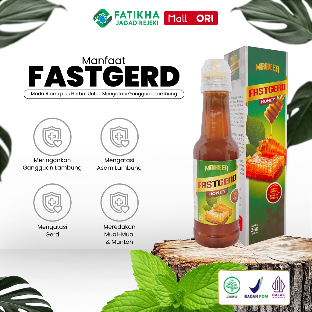 FastGerd Madu Asam Lambung Original Obat Gerd