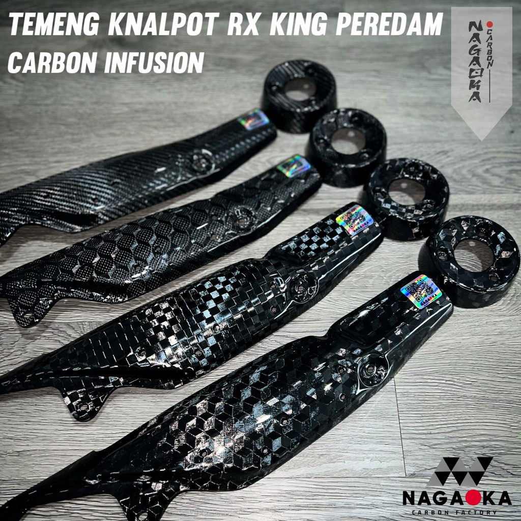 PART RX KING PEREDAM CARBON INFUS INFUSION TAMENG KNALPOT COVER ORIGINAL