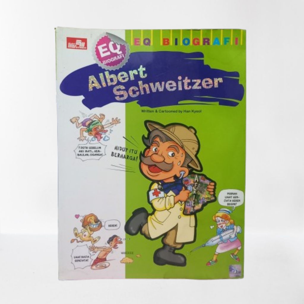 Buku Edukasi Anak anak Albert Schweitzer - Buku Preloved (Bekas)