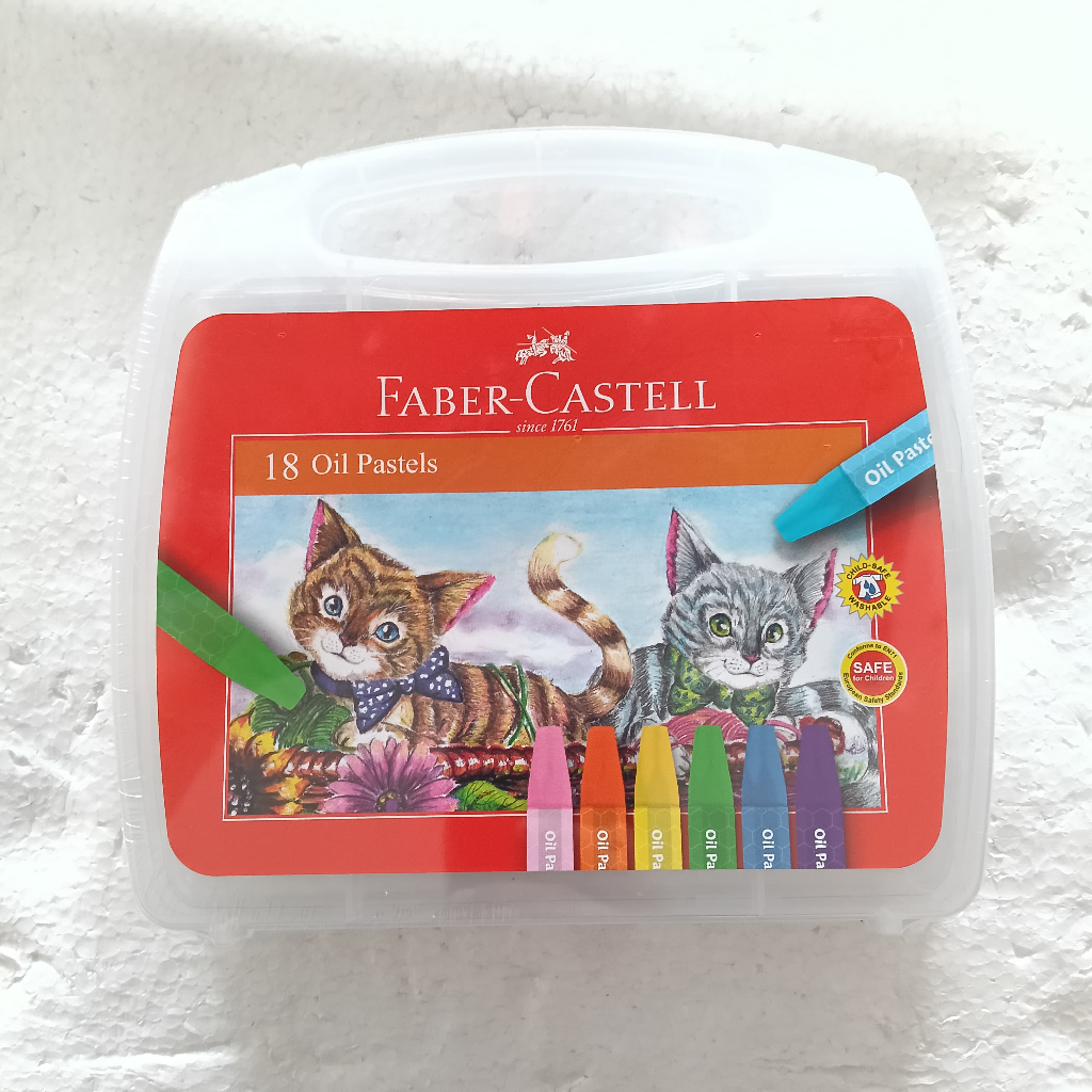 

Faber-Castell Oil Pastel 18 Colors – Warna Cerah & Mudah Digunakan