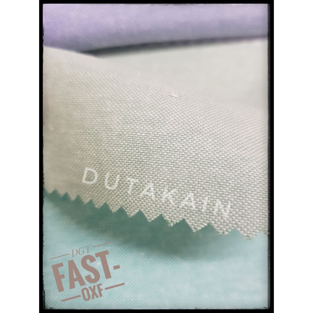 Kain Katun Oxford / Cotton Oxford/ Bahan Oxford / FAST-OXFORD