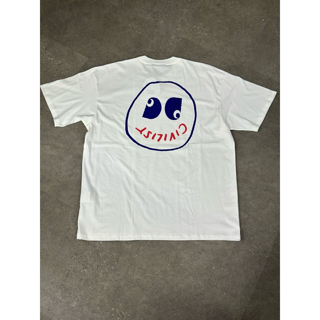 CARHARTT WIP X CIVILIST BERLIN WHITE TEE (RARE) 100% ORIGINAL