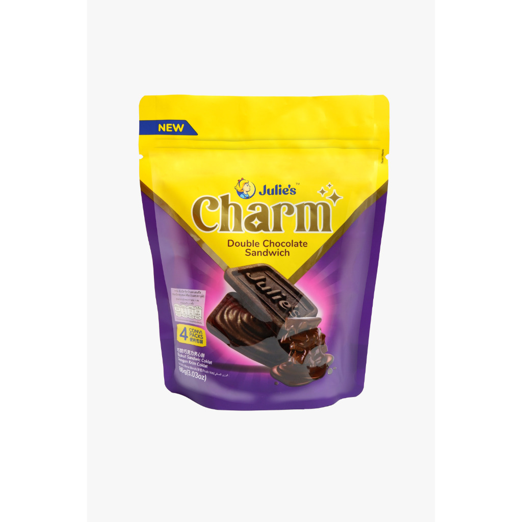 

Julie's Charm Double Chocolate 86 gr