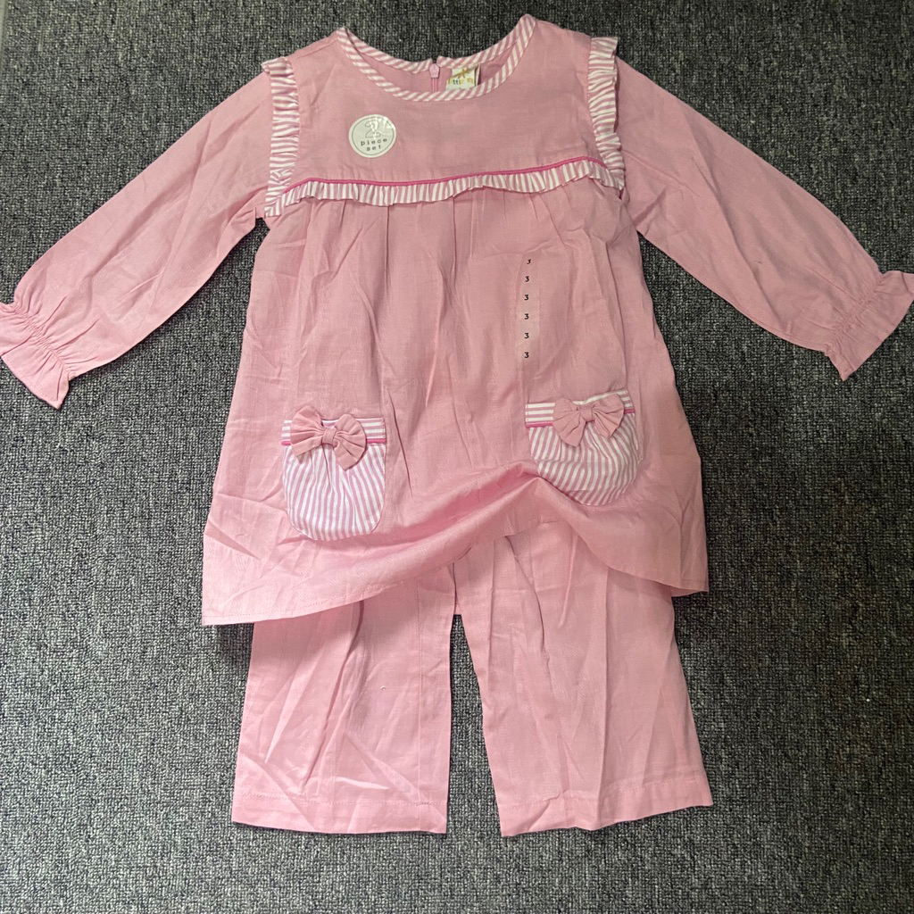 Setelan Little M Anak Perempuan Set Tunik muslim little m matahari brand