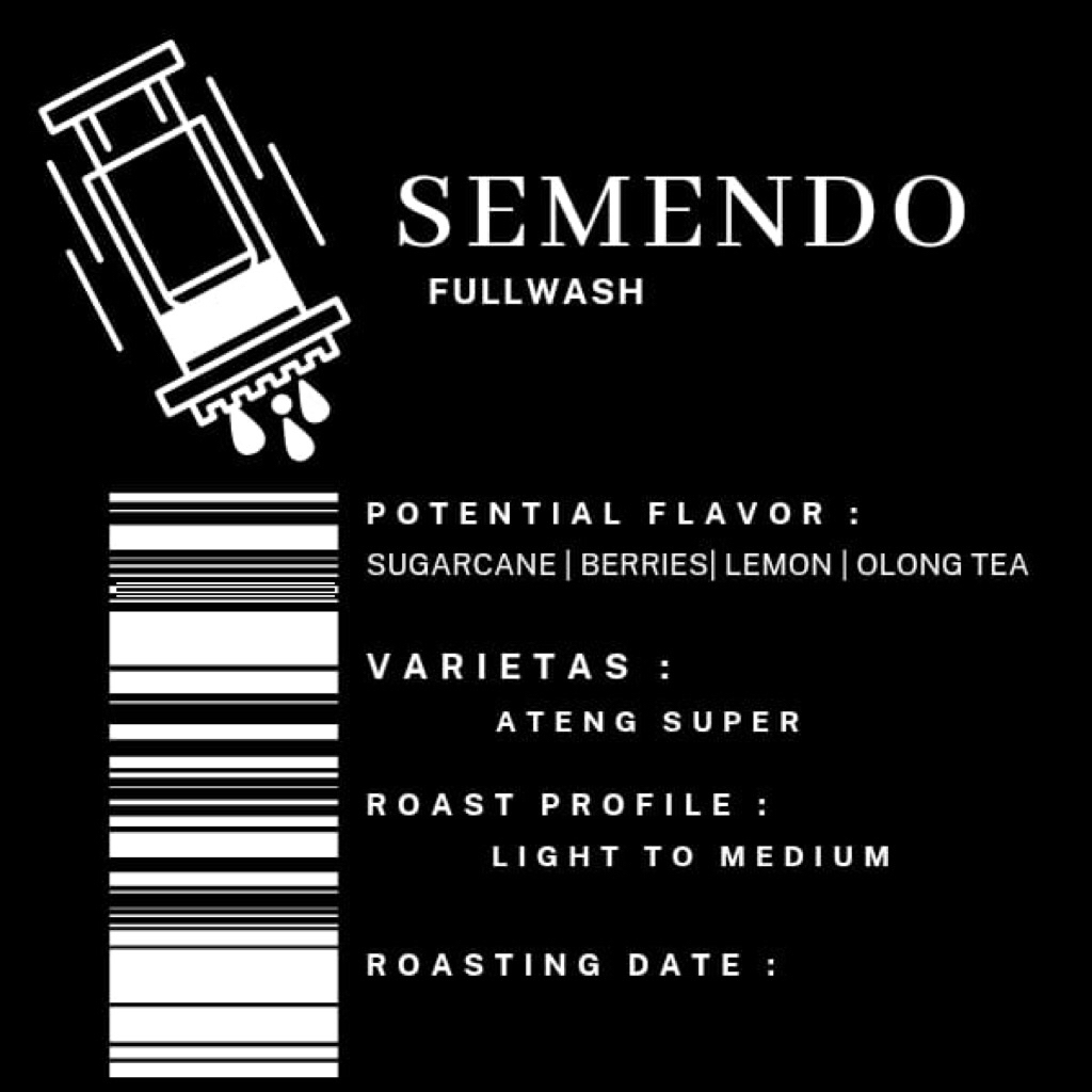 

Roast Beans Semendo Fullwash
