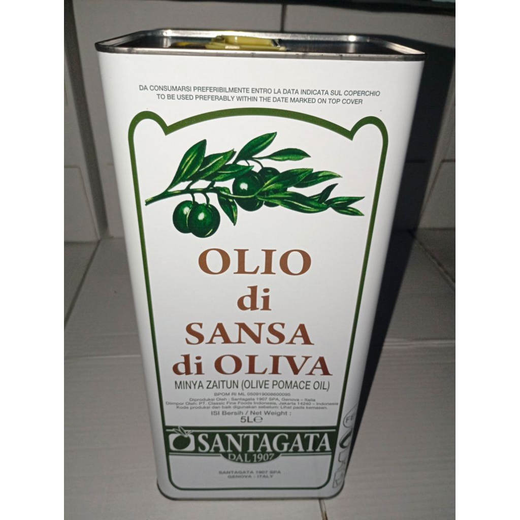 SANTAGATA OLIVE POMACE OIL 5 Ltr