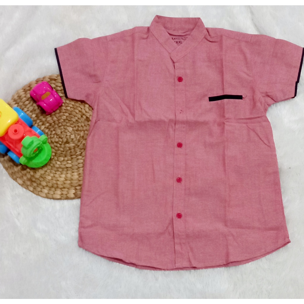 Kemeja AnakLaki-Laki Warna Merah