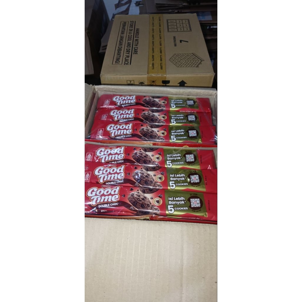 

GoodTime-Biskuit/Cookies Double Chocolate Isi 12 Pcs