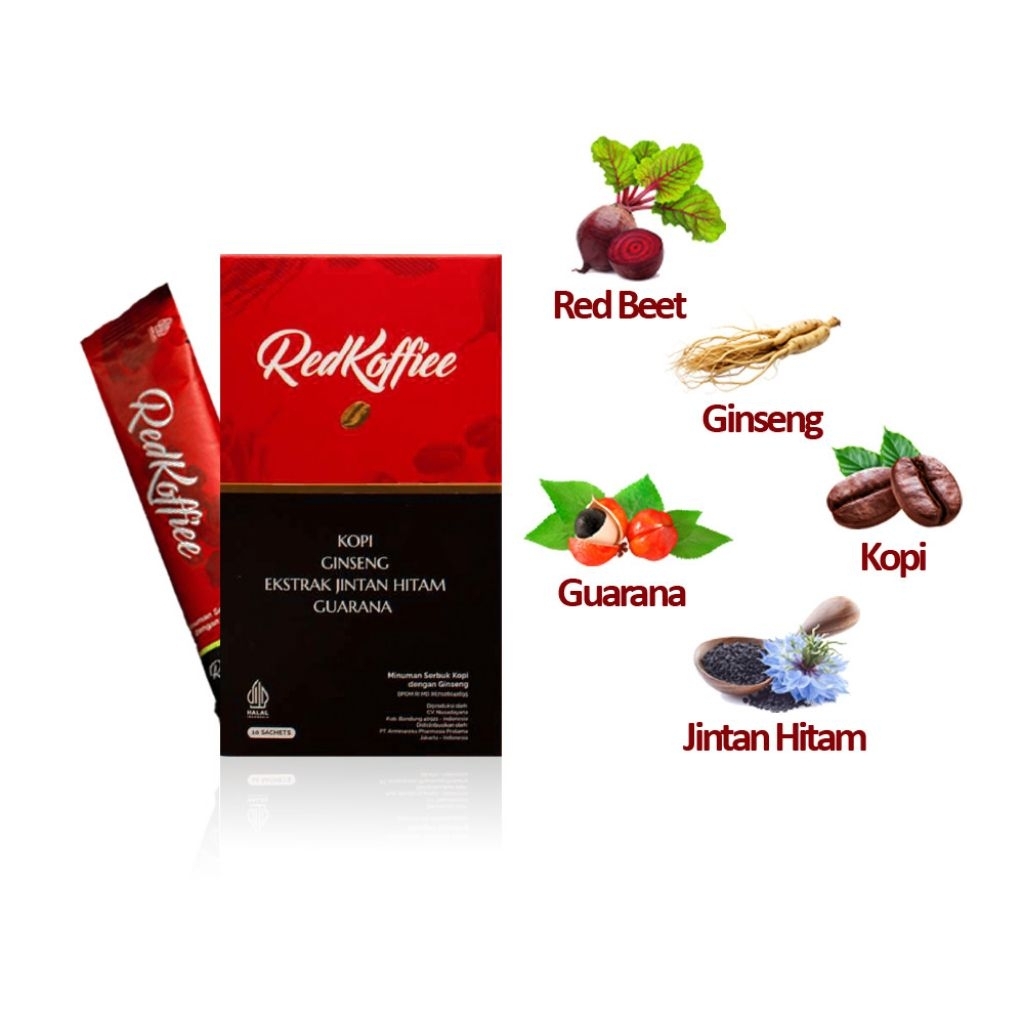

Red Koffie Arminadaily kopi merah sehat
