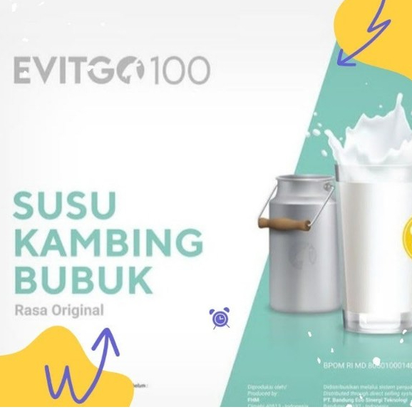 

PROMO Susu Kambing EvitG0 100% Original BPOM
