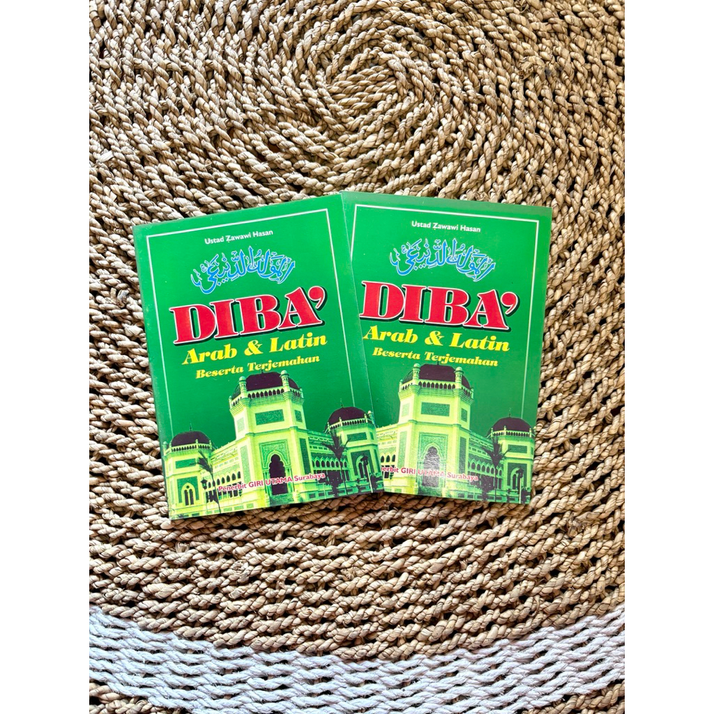 BUKU DIBA’ ARAB DAN LATIN BESERTA TERJEMAHAN