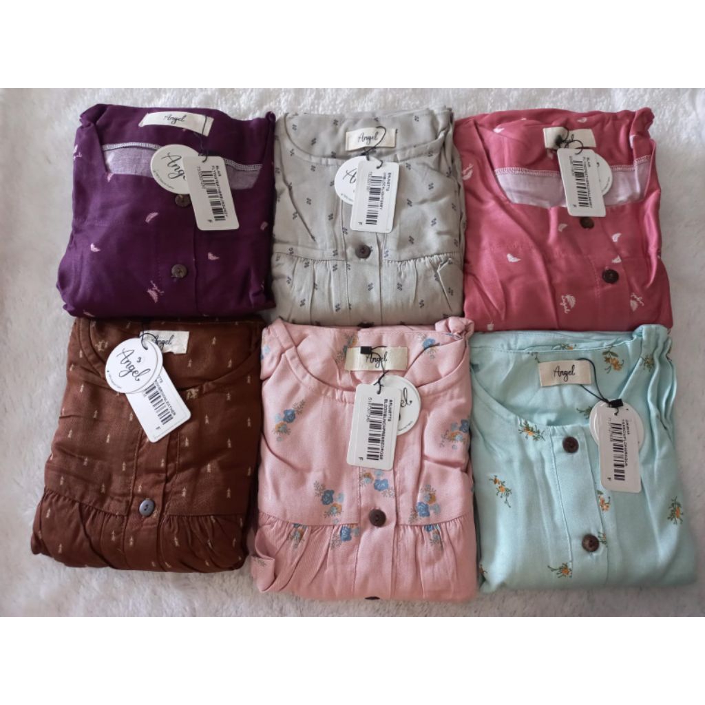 Drisha Blair Brunet daster 4B ATELIER ANGELINA|| daster pendek|| BEST SELLER || COD harus AMANAH