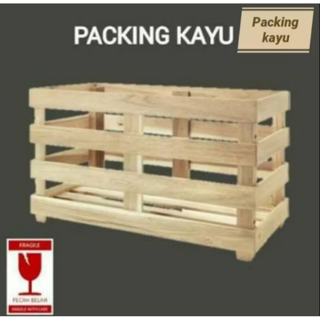 

Peking tambahan Peti kayu