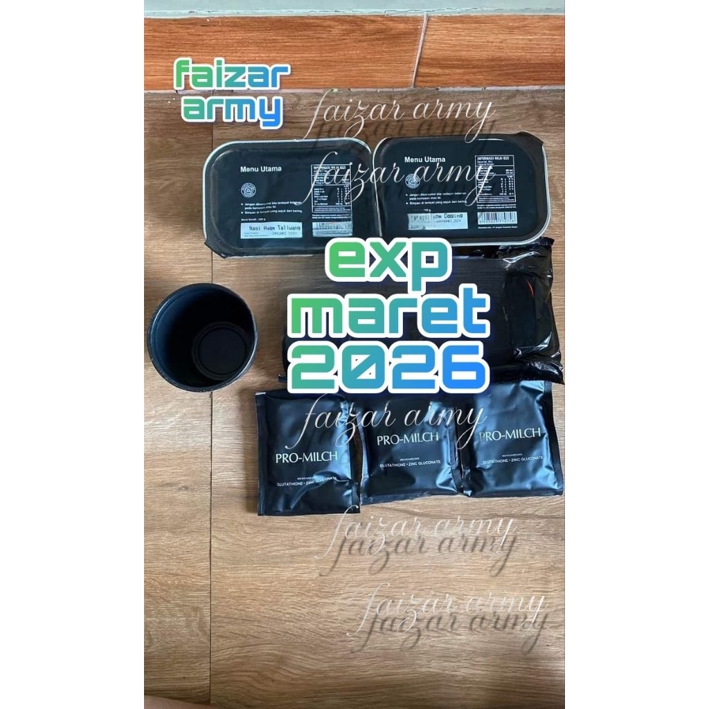 

RANSUM NARAGA MAKANAN SIAP SAJI 1PAKET EXP 2026.NARAGA.MAKANAN TNI