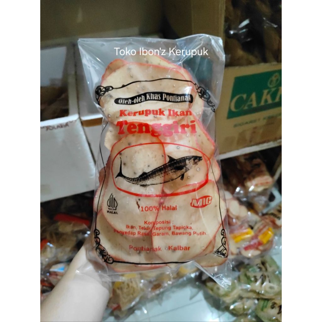 

Kerupuk ikan tenggiri mic khas Pontianak 500 gr – Keping