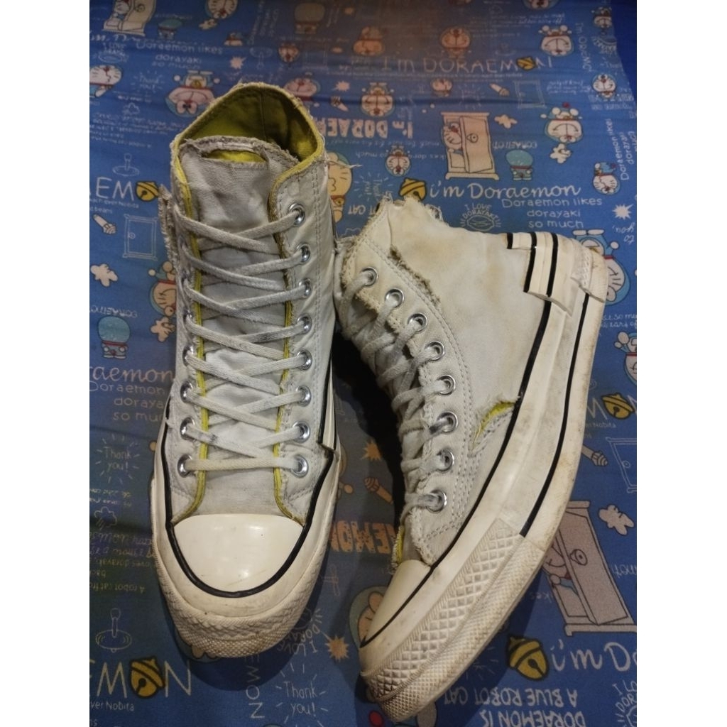 CONVERSE CHUCH 70s HACKED HELL WHITE LEMON