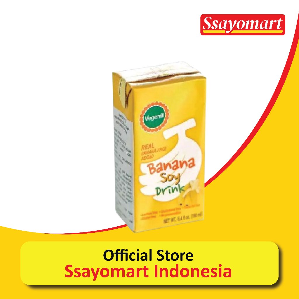 

VEGEMIL SOY MILK BANANA 190ML