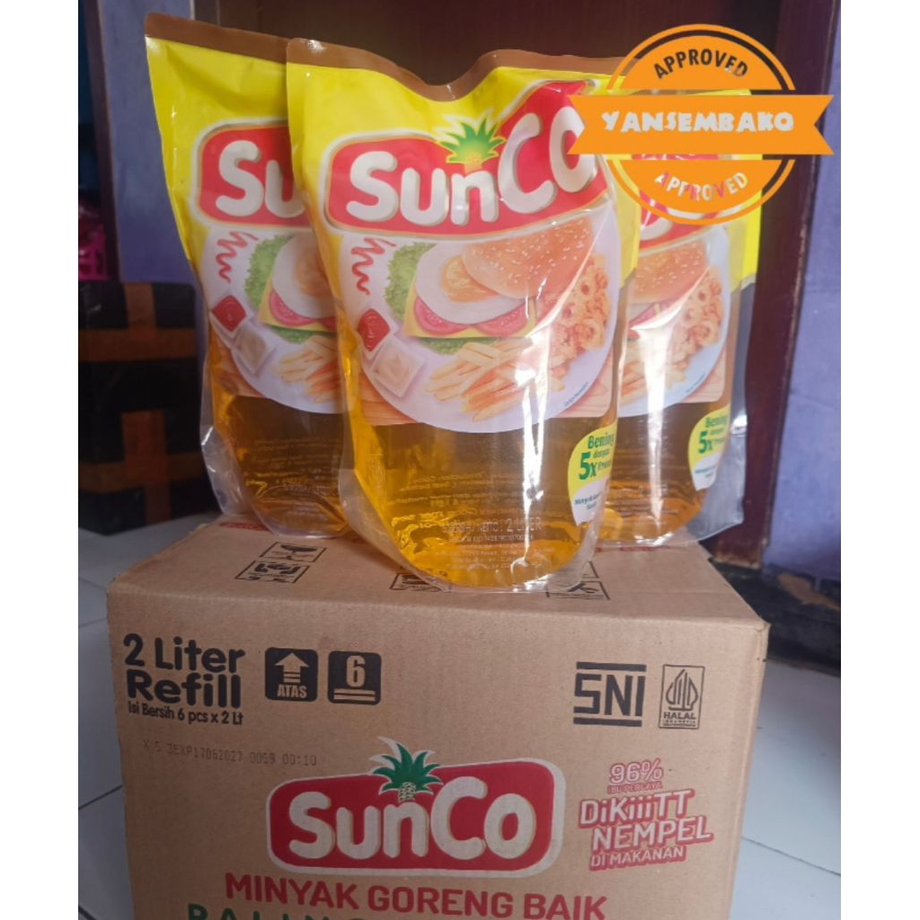 

Minyak Sunco varian 2Liter 1dus 6pcs