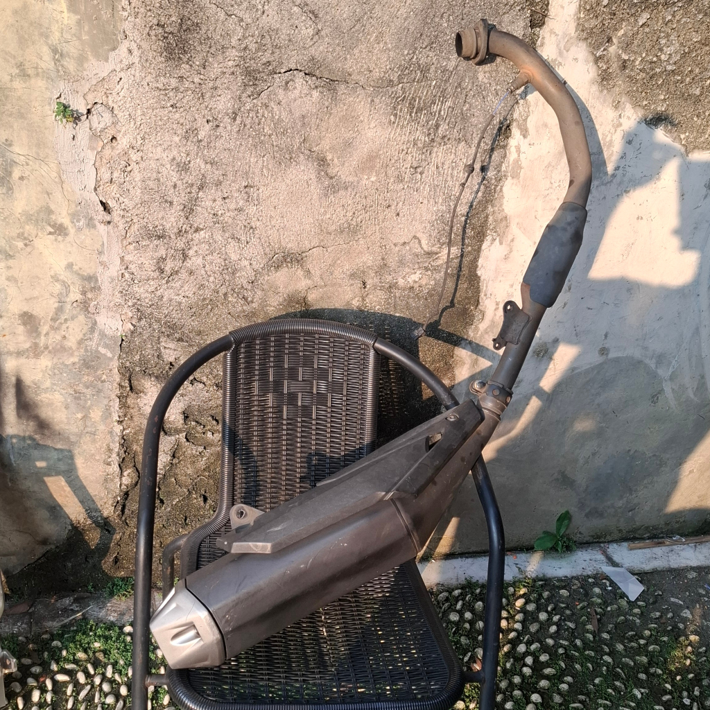 Knalpot ori cbr 150 r facelift k45G original copotan