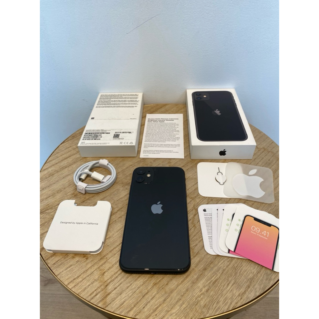 Second iBox iPhone 11 128GB Black Fullset
