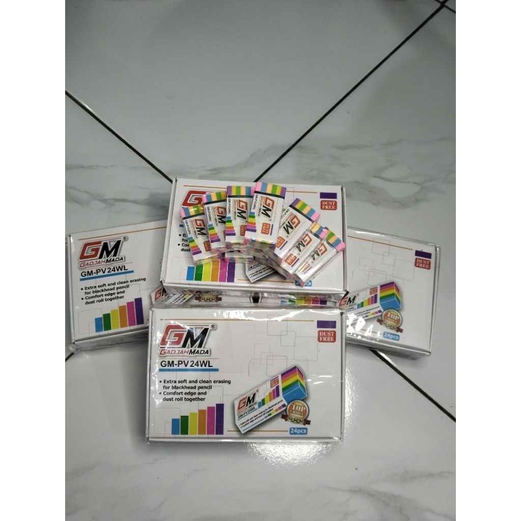 

PENGHAPUS 6 COLOR GM-PV24WL