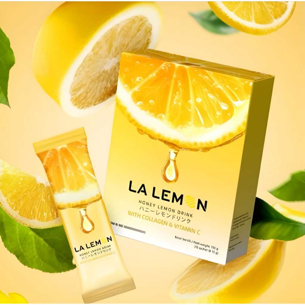LALEMON FIBER WITH COLLAGEN DRINK BPOM HALAL NEW PACKING