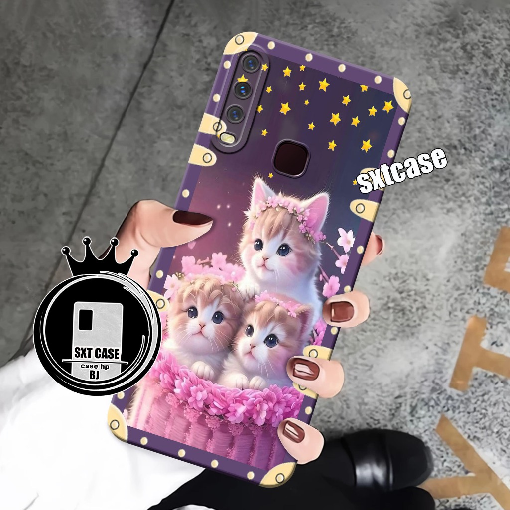 Case Vivo y12-Vivo y15-Vivo y17-Vivo y19 - Vivo y12i  Karakter - case handphone- fashion case - soft