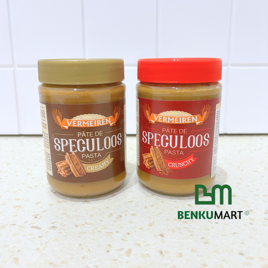 

Vermeiren Speculoos Paste All Variants (400 gr) | Selai Speculoos | Selai Import Belgia