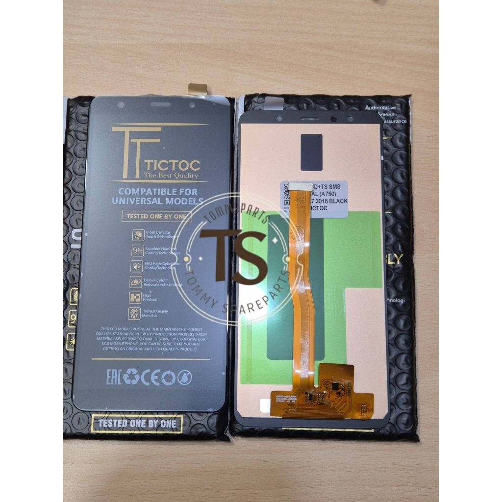 LCD TOUCHSCREEN SAMSUNG GALAXY A7 2018 A750 CONTRAS KONTRAS MAIN COMPLETE
