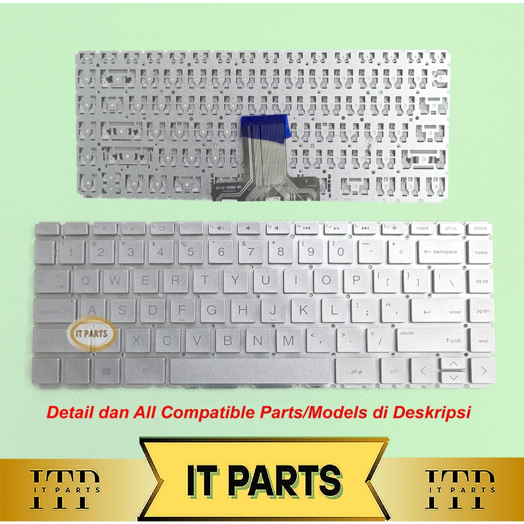 Keyboard HP Pavilion 14-CD 14-CF 14CF 14-CK 14CK 14-DQ 14DQ 14CE 14-CE3013TX 14-CE3071TX 14-CE3072TX